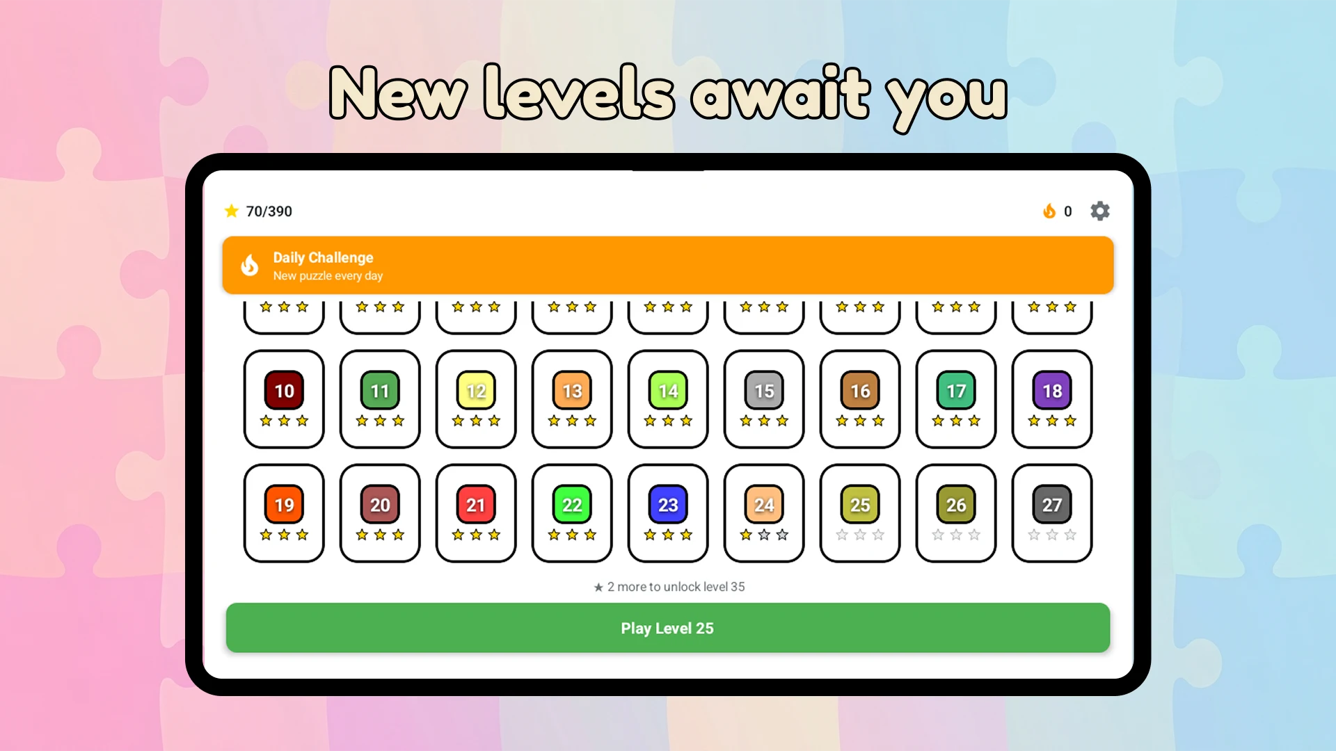 Hex Mixer: Color Mixing Puzzle screenshot